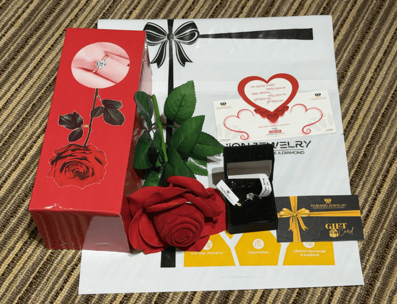 Timeless Rose Jewellery Collectio(4 PCS)