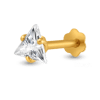 Triangle DIAMOND CUT NOSE PIN