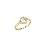 LOVE SHAPE DIAMOND RING